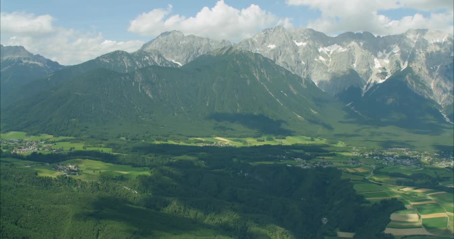 Clouds are above the mountain top