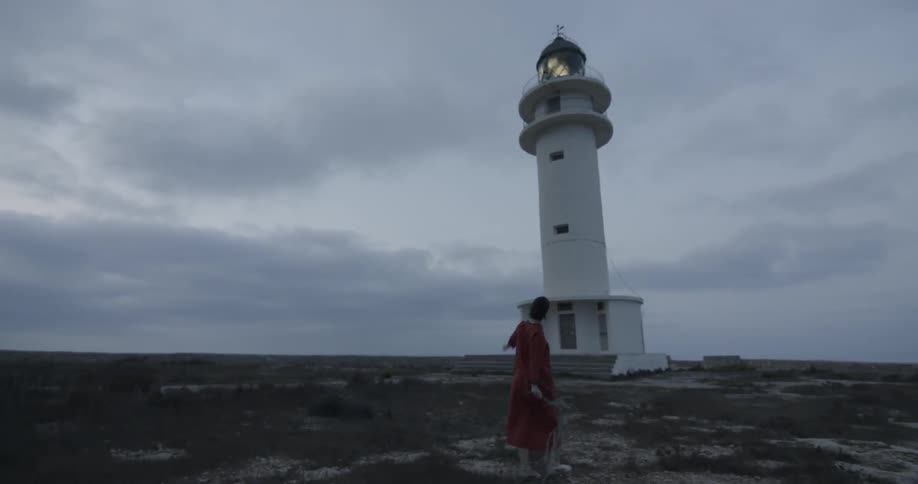 Woman At Lighthouse