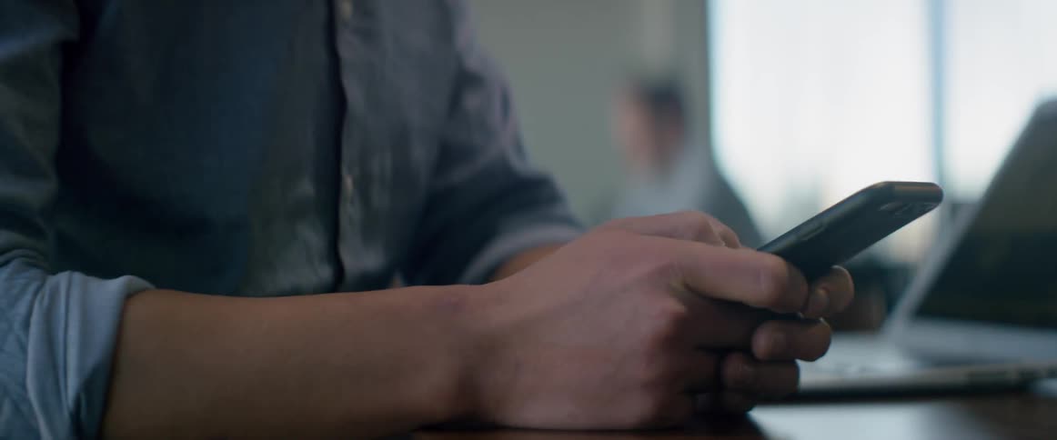 A person using a laptop