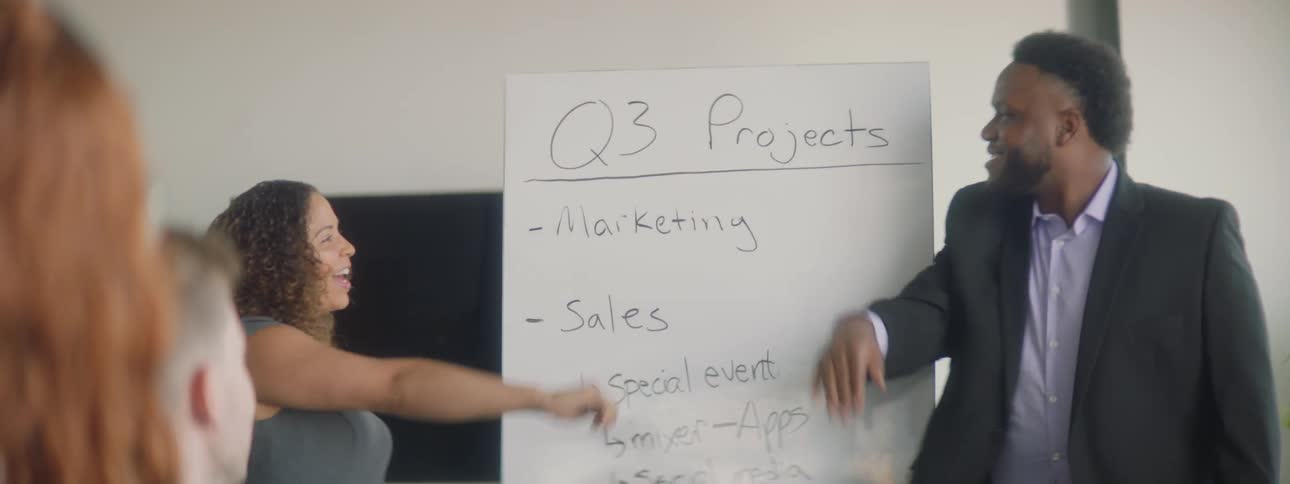Business People During The Work Day