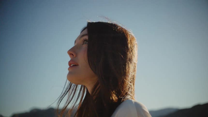 Woman In Desert