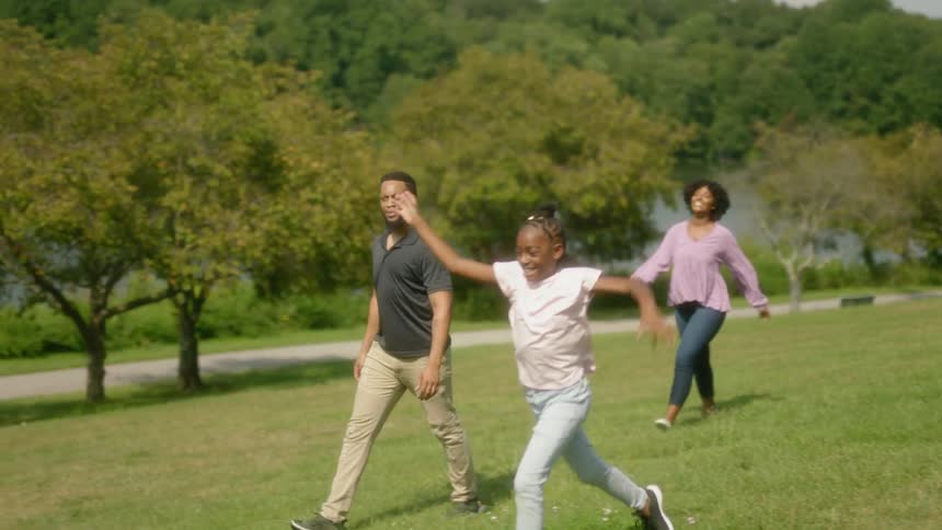 Family At Park