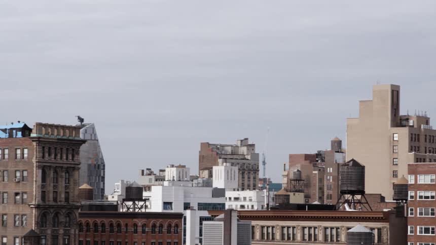 A scenery of city skyline