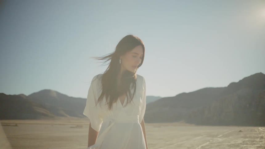 Woman In Desert