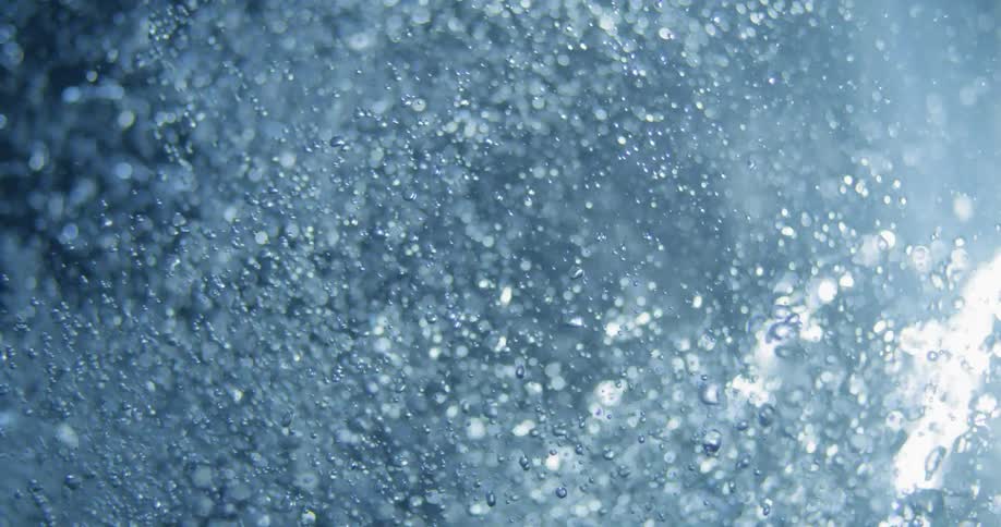 Man Floating Underwater