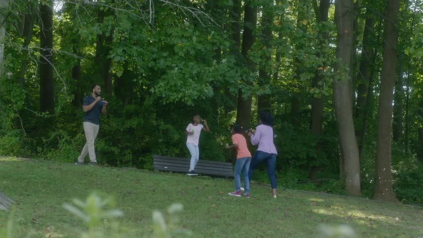 Family At Park
