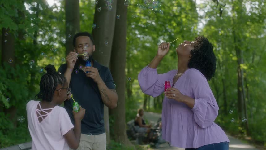 Family At Park