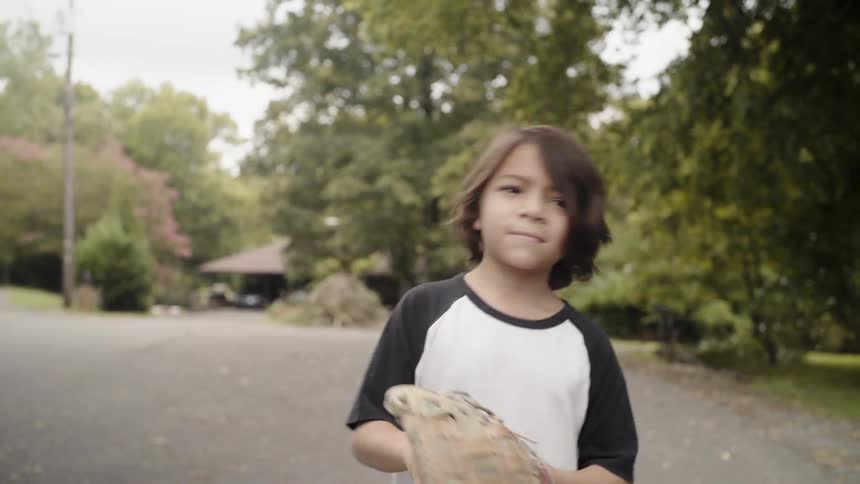 Young Boy At Home