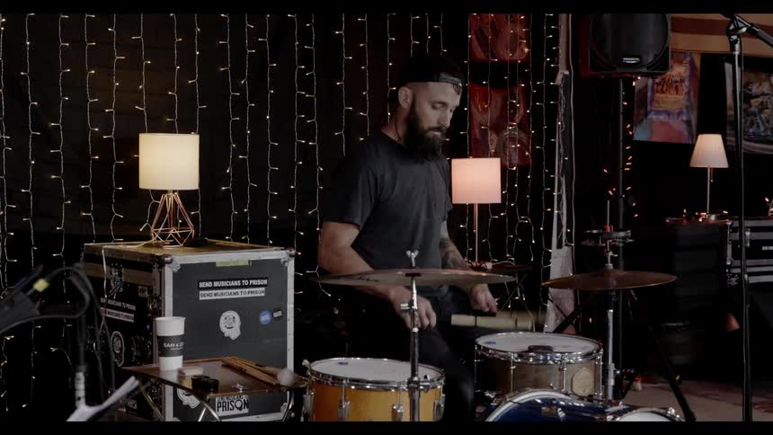 Musicians In Studio