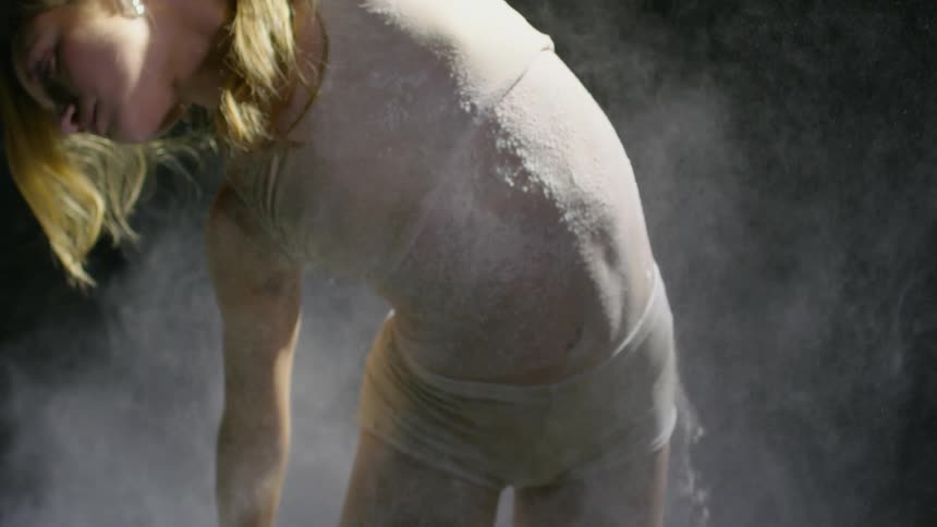 Ballet Dancers In Studio