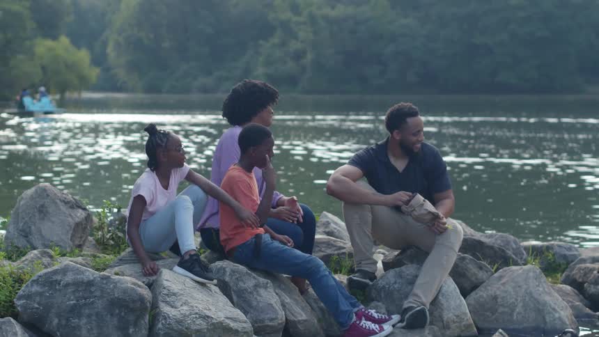 Family At Park