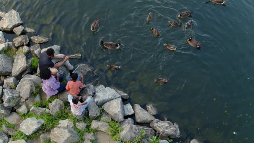 Family At Park