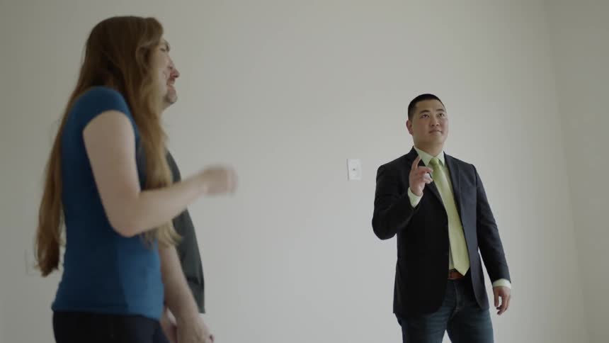 Realtor Showing Couple House