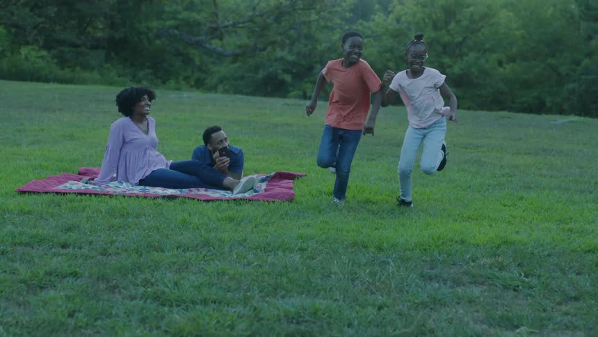 Family At Park