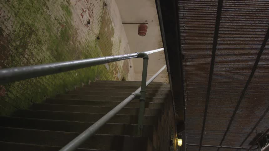 Looking at an empty jail