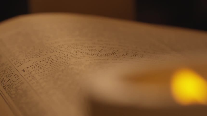 Bible And Candles