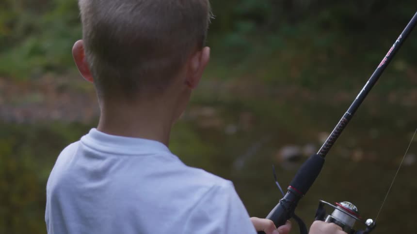 Boy Fishing