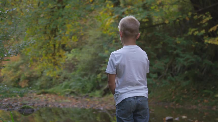 Boy Fishing