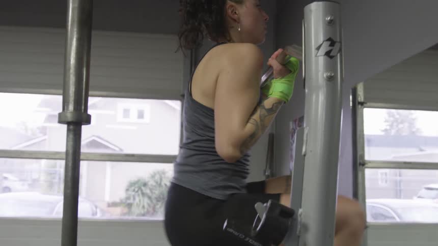 Boxer Training In Gym