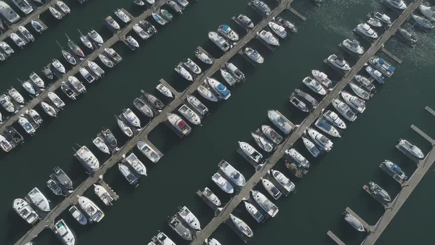 Bridge And Marina Aerials