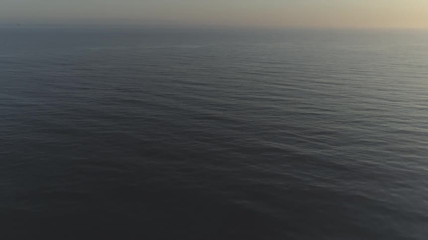 Moving over a dark sea