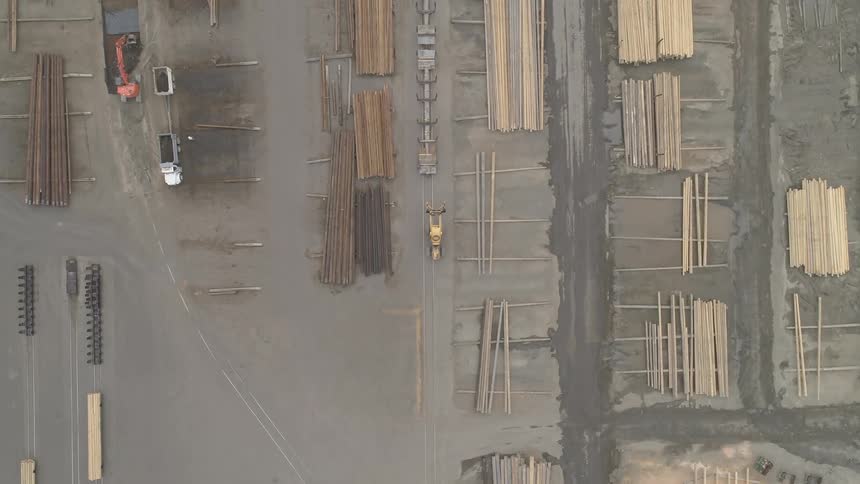 Lumber Yard Aerials