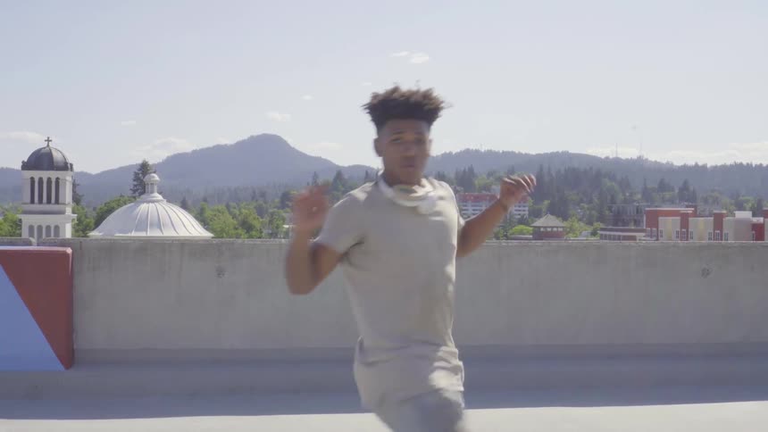 Man Dancing In Different Places