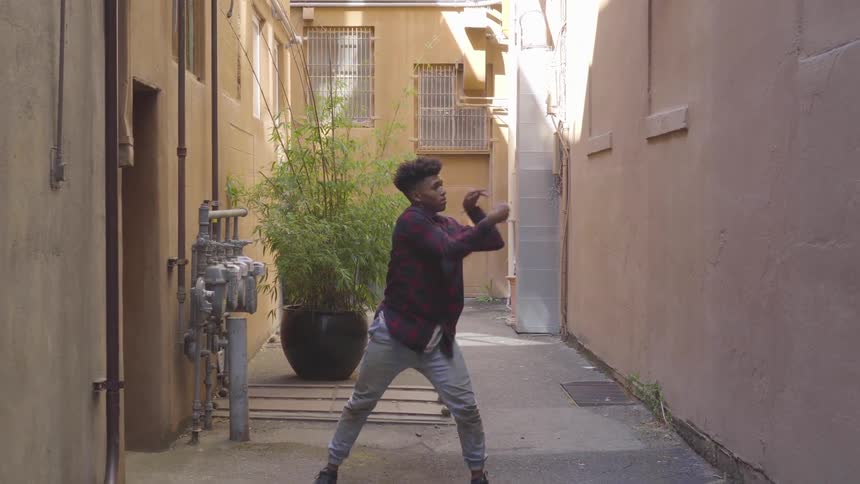 Man Dancing In Different Places