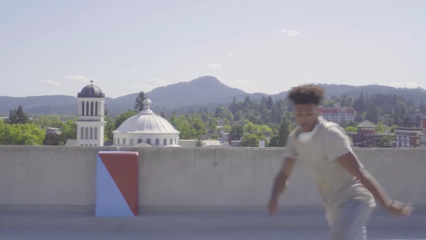 Man Dancing In Different Places