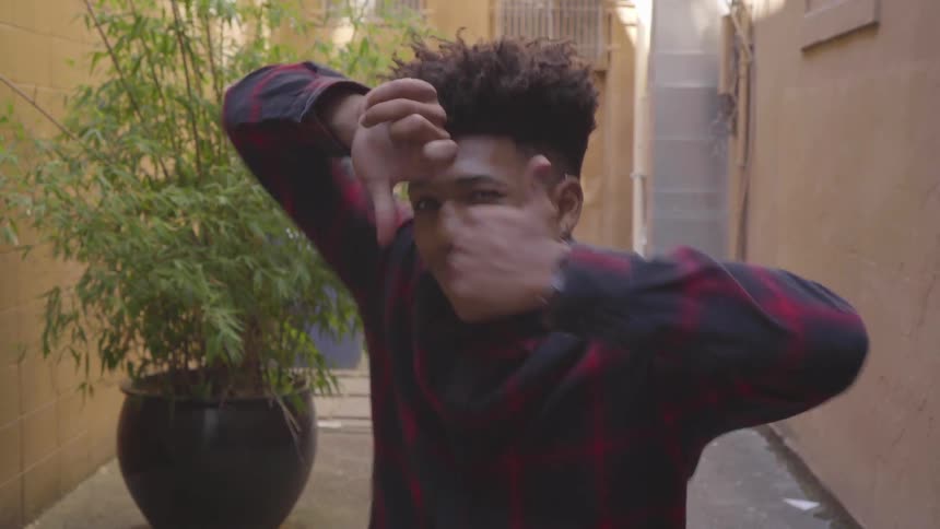 Man Dancing In Different Places