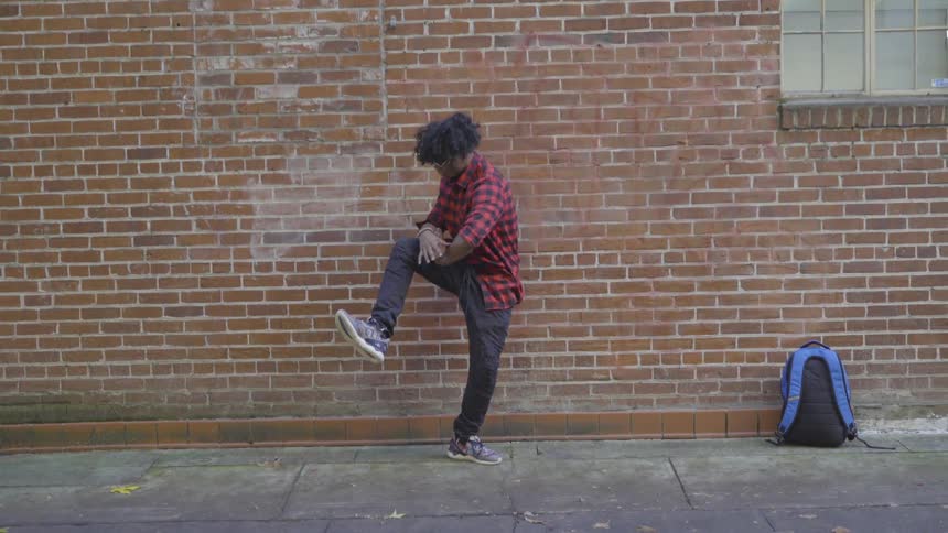 Man Dancing In Various Places