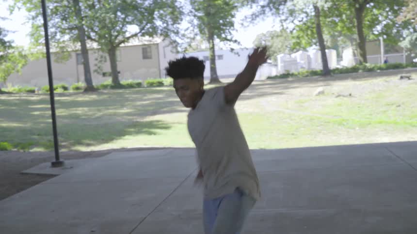Man Dancing In Different Places