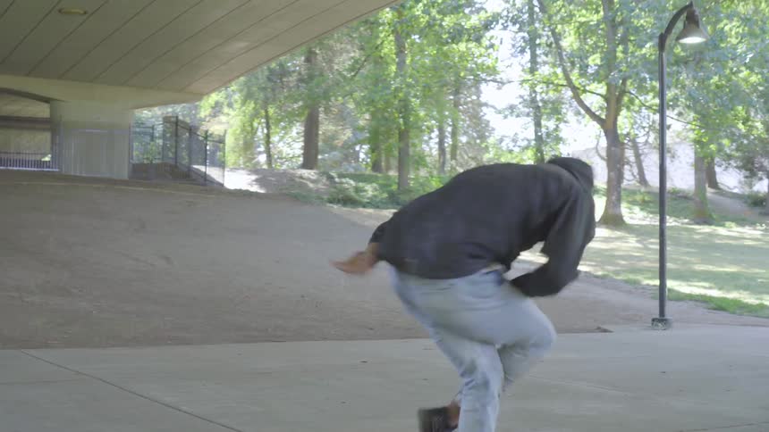 Man Dancing In Different Places