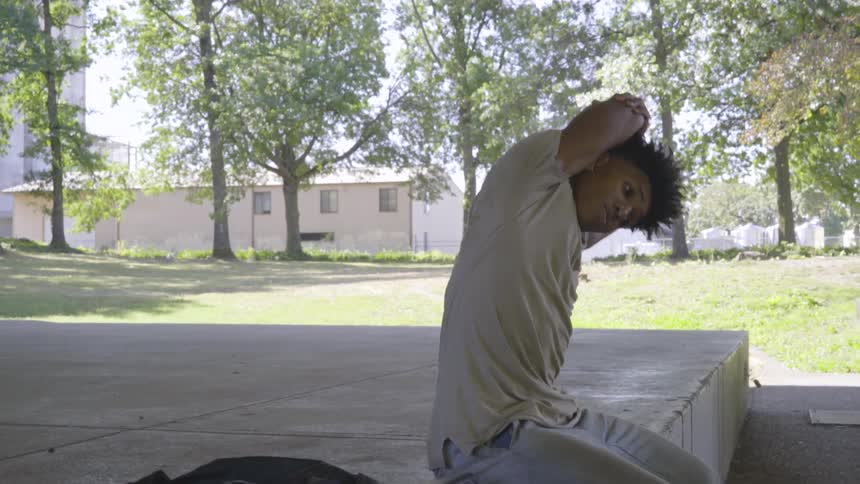 Man Dancing In Different Places