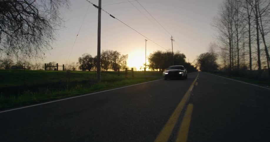 Sunset on the horizon