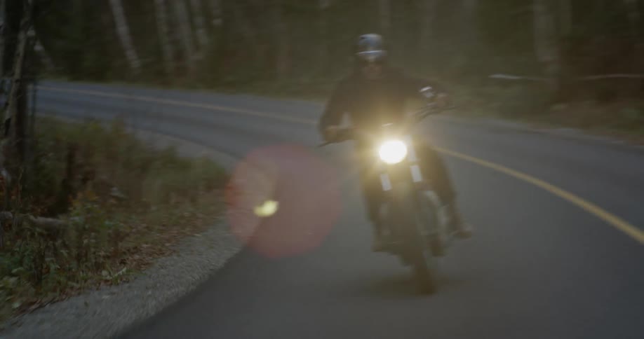 Man And His Motorcycle