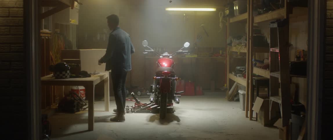 Man And His Motorcycle
