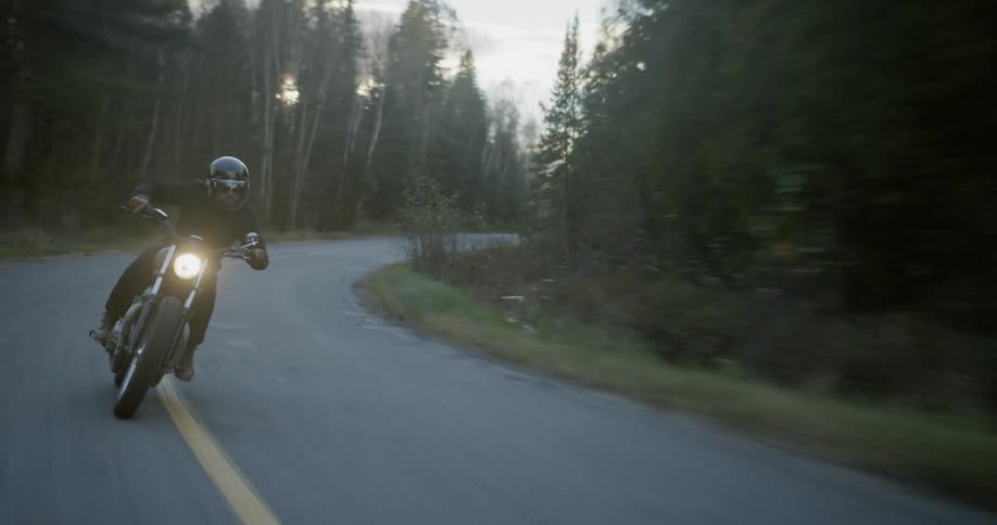 Man And His Motorcycle