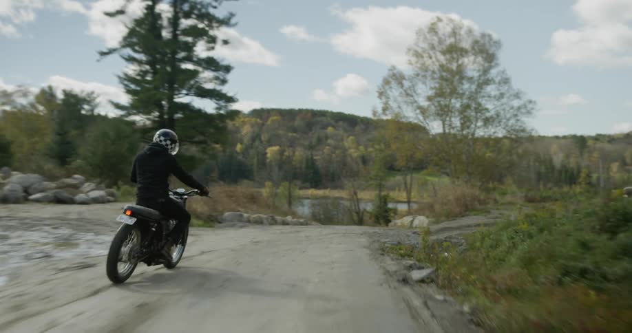 Man And His Motorcycle