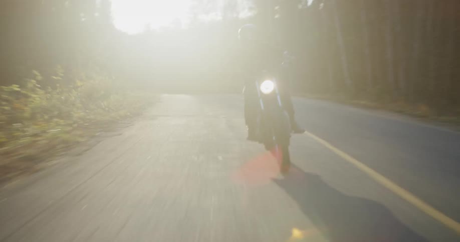 Man And His Motorcycle
