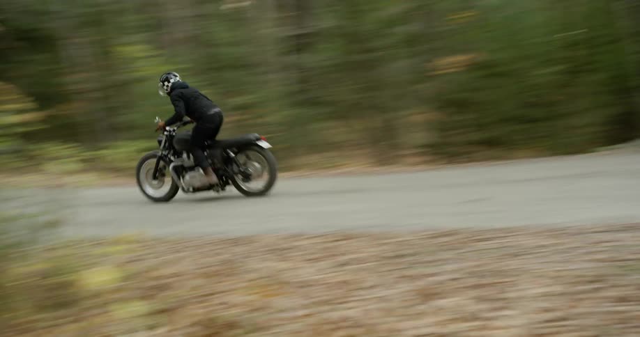 Man And His Motorcycle