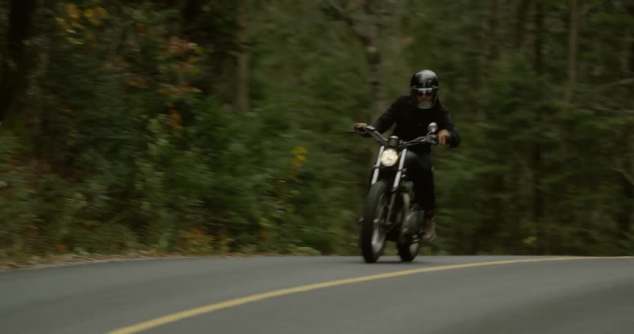 Man And His Motorcycle