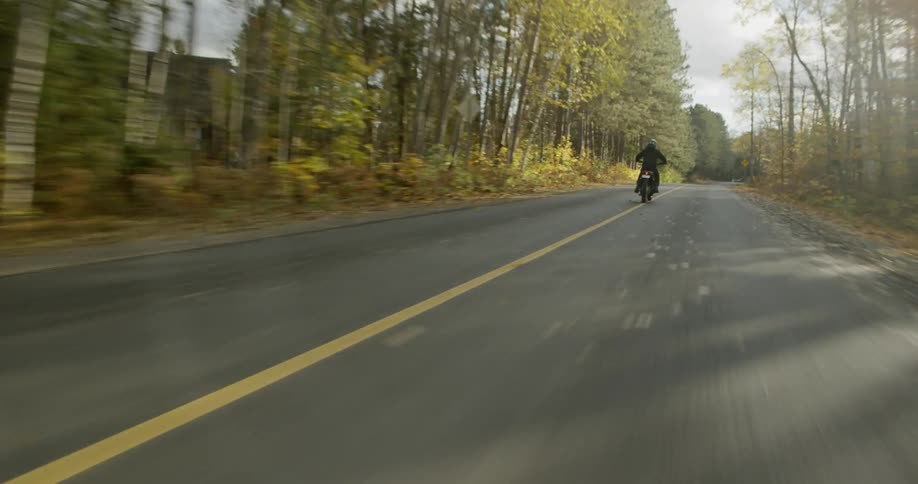 Man And His Motorcycle