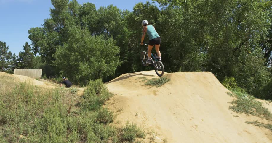 Bmx Riders On Dirt Track