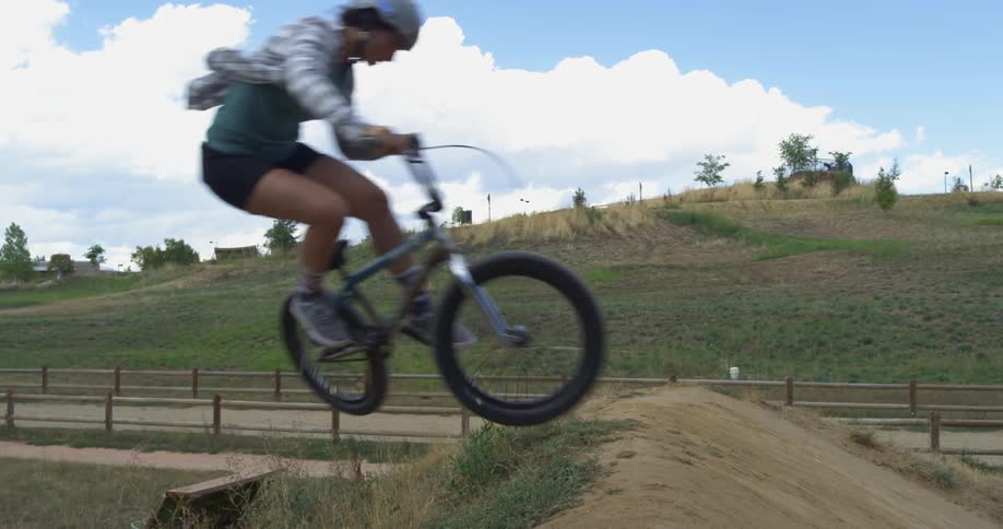 Bmx Riders On Dirt Track