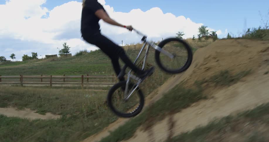 Bmx Riders On Dirt Track