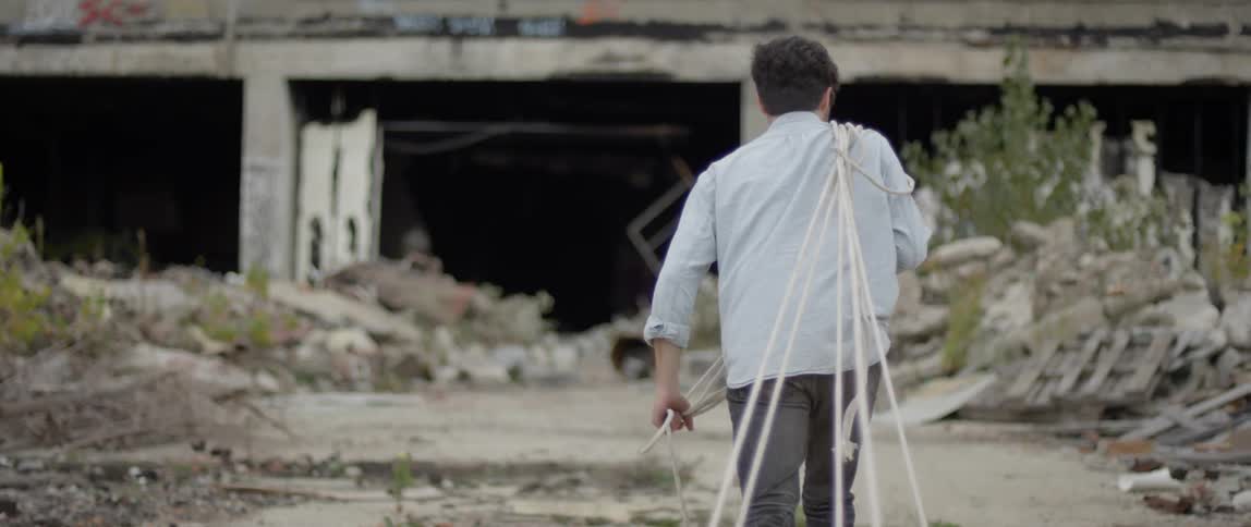 Man Finds Instruments In Rubble