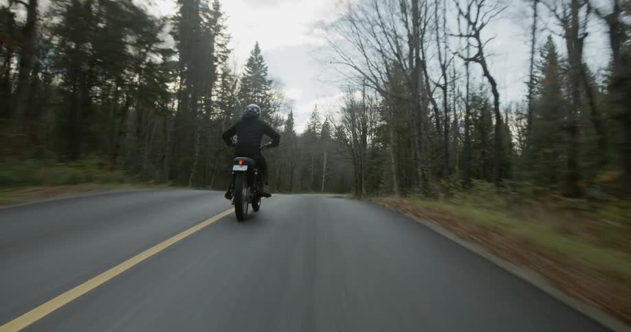 Man And His Motorcycle