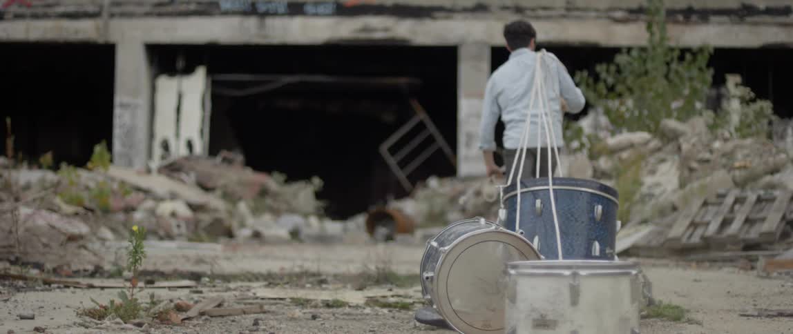 Man Finds Instruments In Rubble