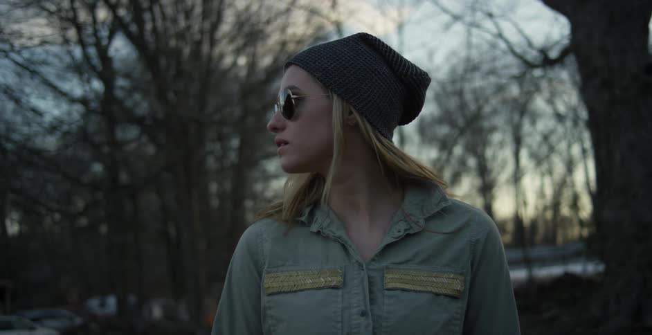 A person wearing glasses